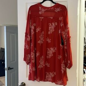 High neck dress